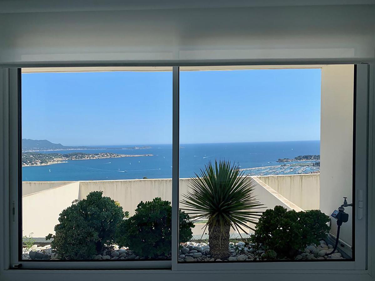 Design Apartment - Pool, Large Terrace And Panoramic Views Of Mediterranean Bandol Exterior photo